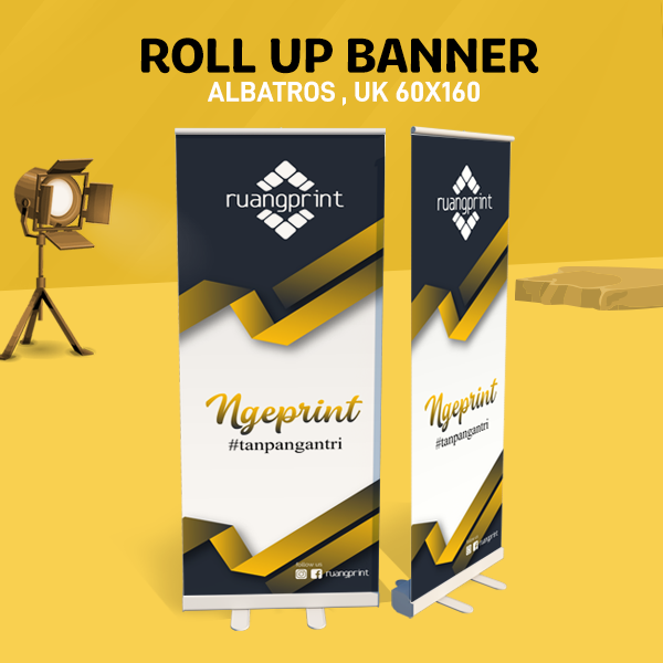 Roll Up Banner 60 x 160 cm (Albatros)