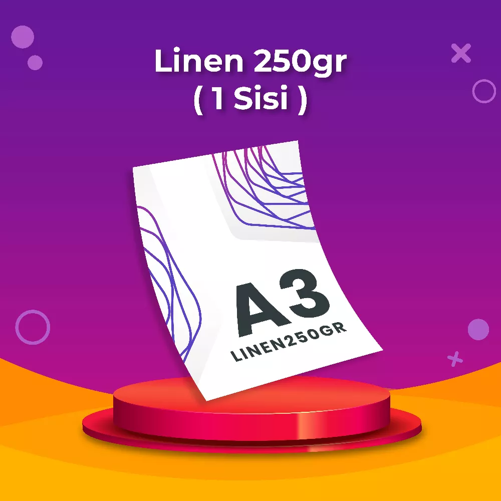 Linen 250gr (1 Side)
