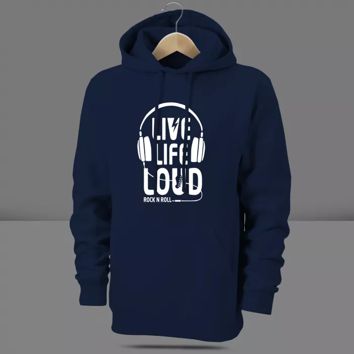 Sweater Hoodie Live Life Loud
