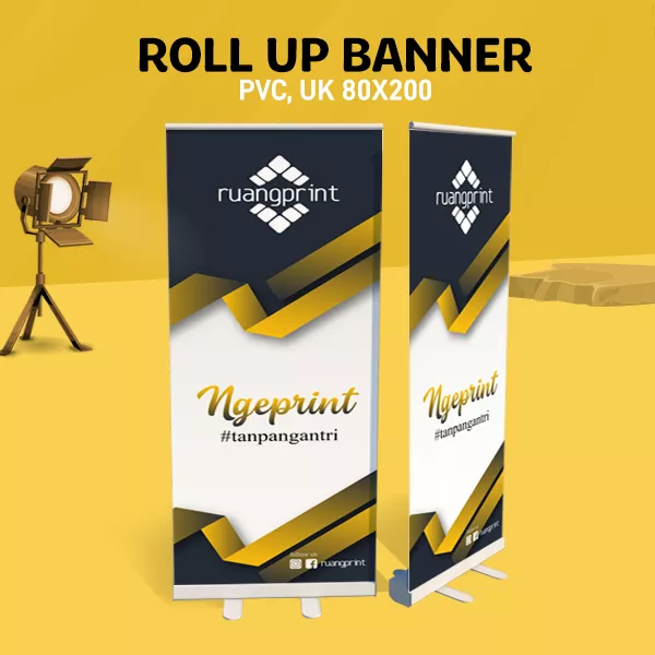 Roll Up Banner 80 x 200 cm (PVC)