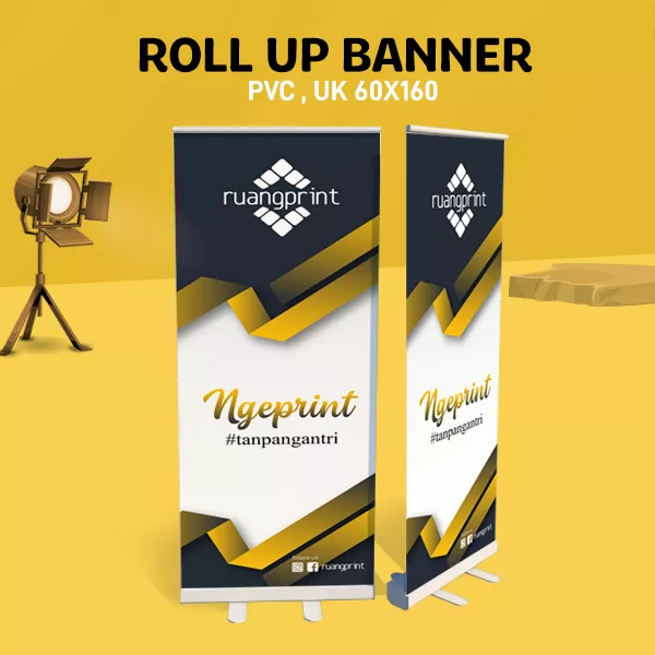 Roll Up Banner 60 x 160 cm (PVC)