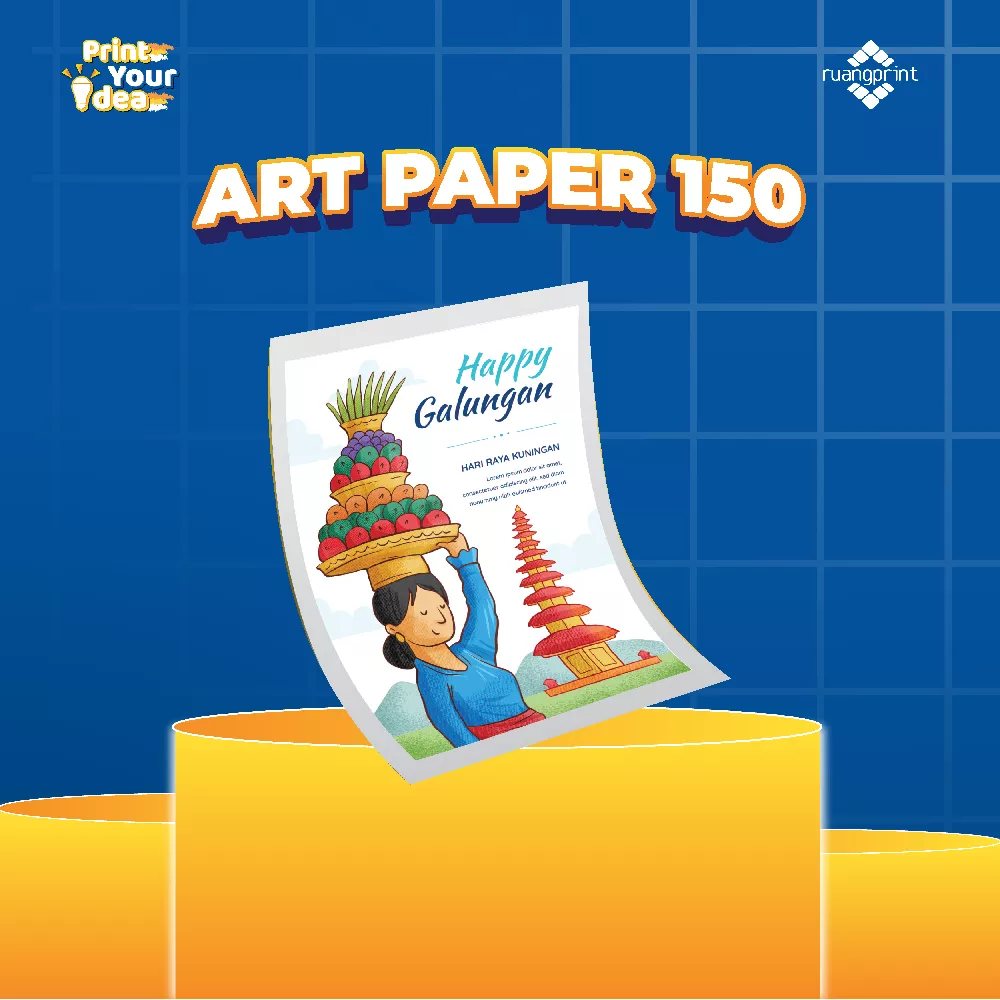 Art Paper 150gr (1 Side)