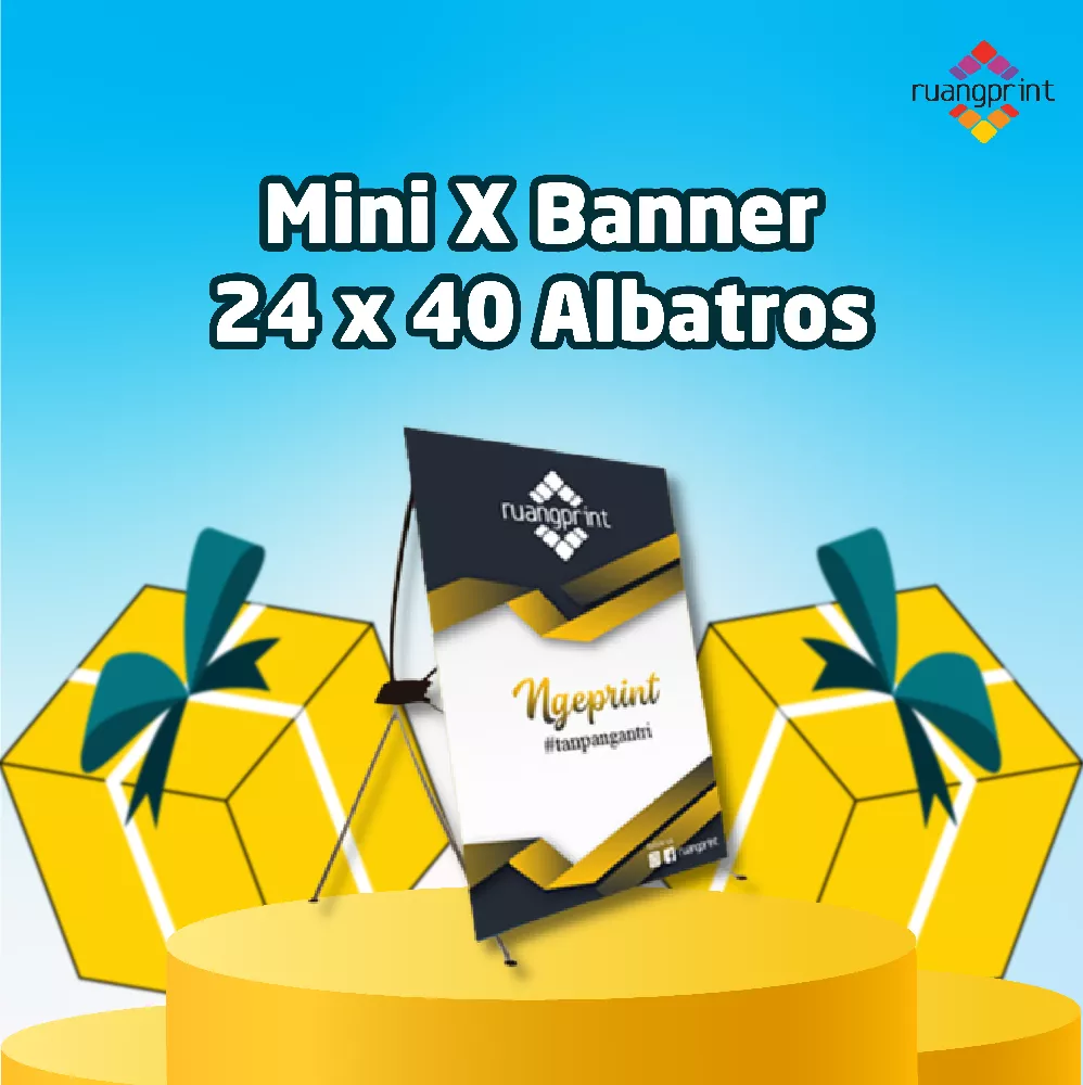 Mini X Banner 24 x 40 cm (Albatros)