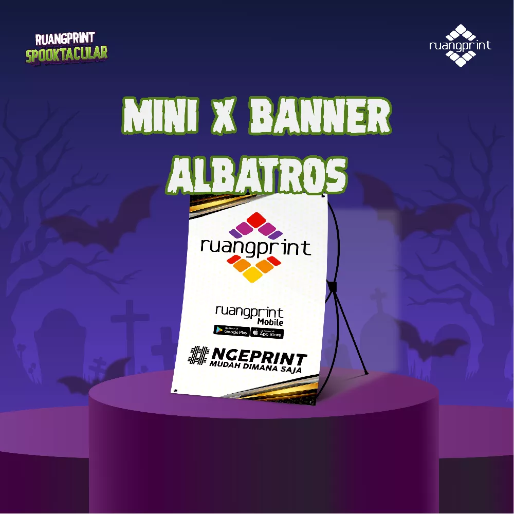 Mini X Banner 24 x 40 cm (Albatros)