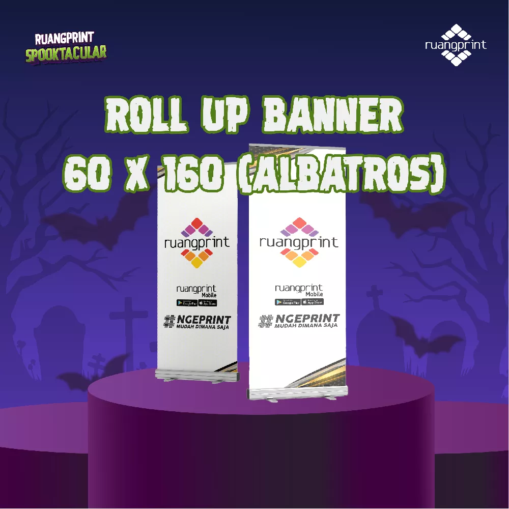 Roll Up Banner 60 x 160 cm (Albatros)