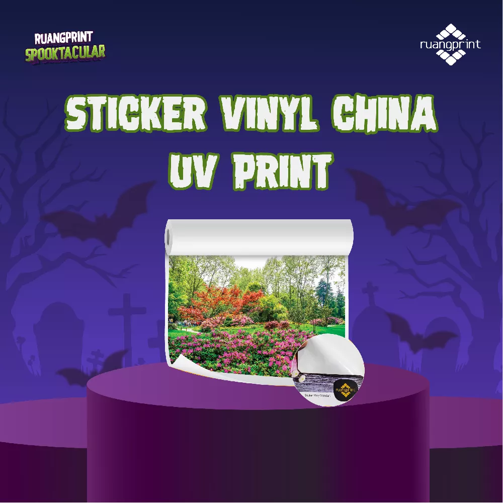 Sticker Vinyl China - UV Print