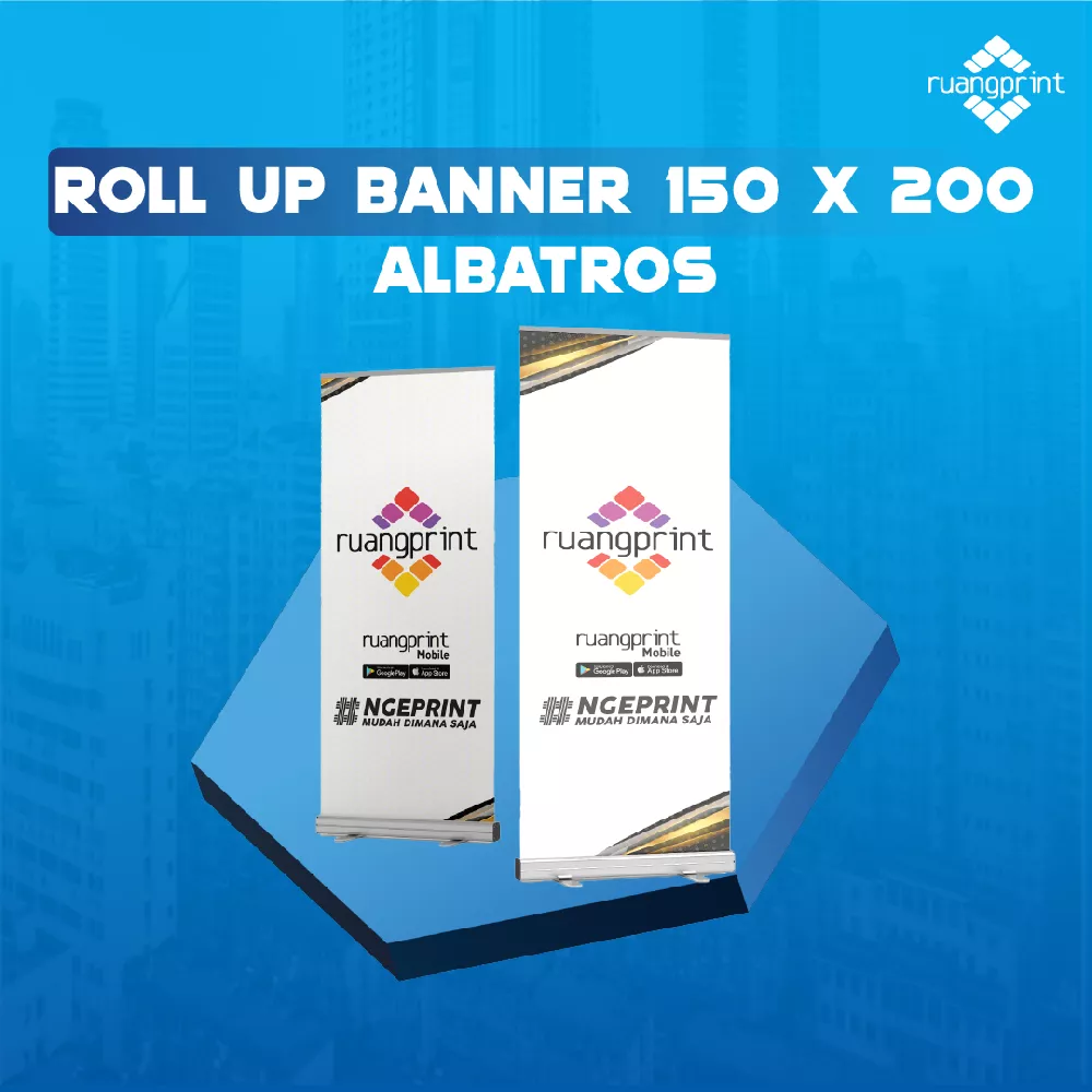 Roll Up Banner 150 x 200 cm (Albatros)