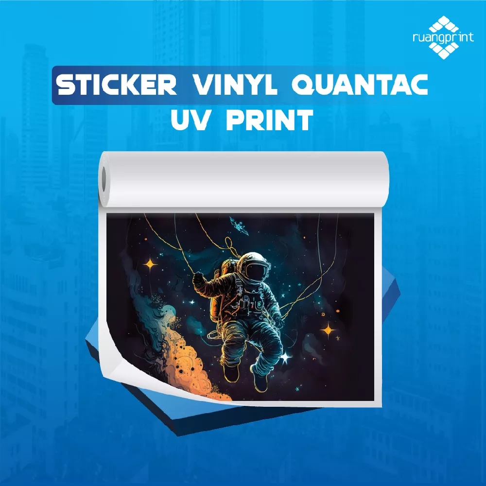 Sticker Vinyl Quantac - UV PRINT