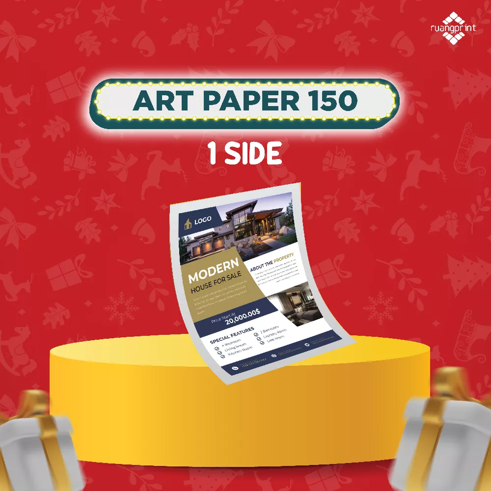 Art Paper 150gr (1 Side)