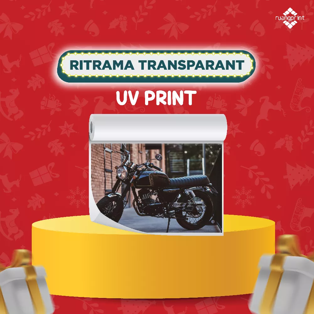 Sticker Ritrama Transparant - UV PRINT