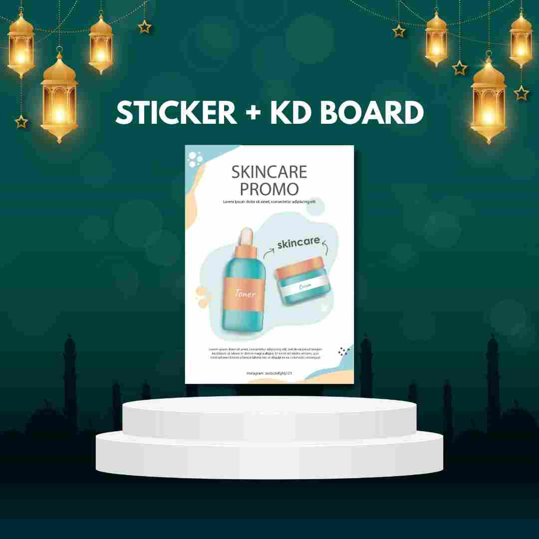 Sticker + KD Board
