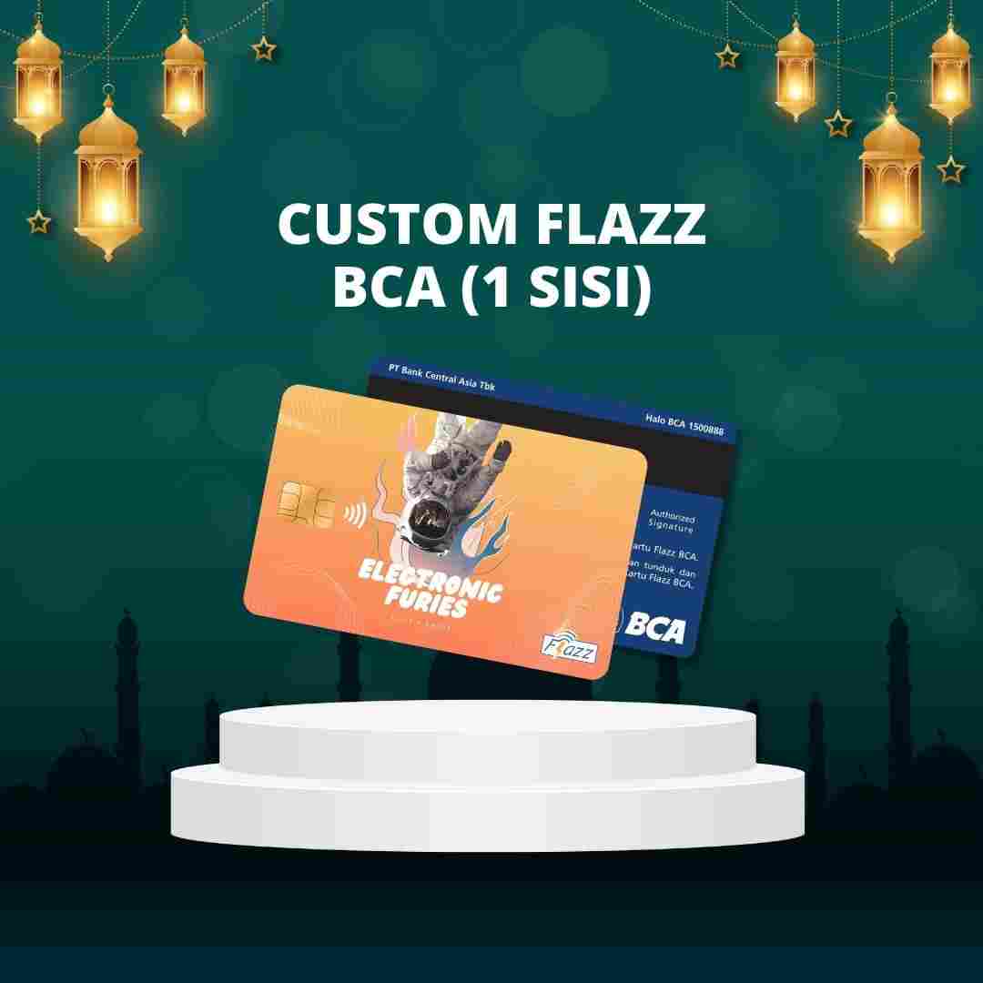 Custom Flazz BCA - 1 Sisi