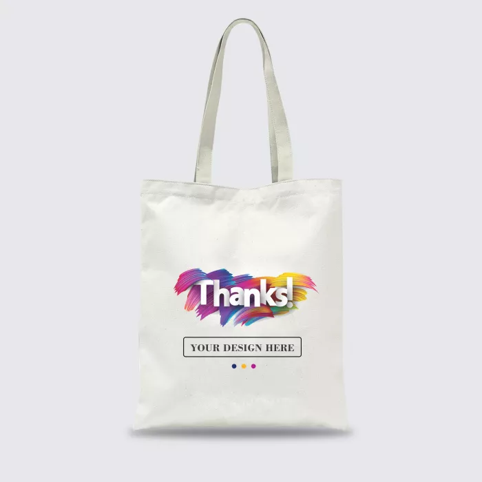 Tote Bag Premium Custom Full Color 1 Sisi (30 x 40 cm)