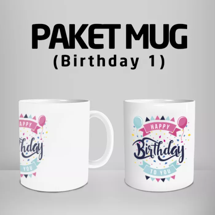 Mug  Happy Birthday 1 Code #13
