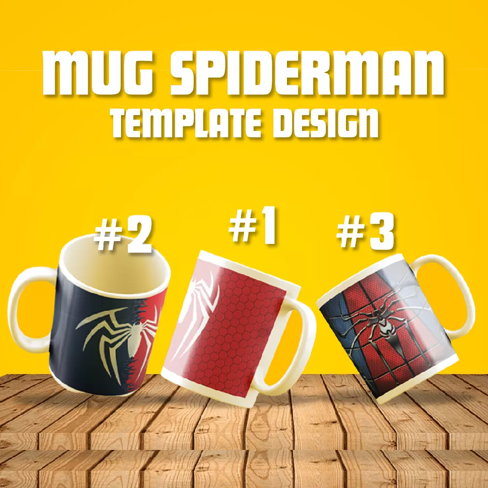 Mug Design  Spiderman
