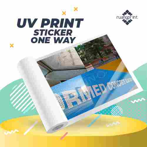 Sticker One Way - UV Print