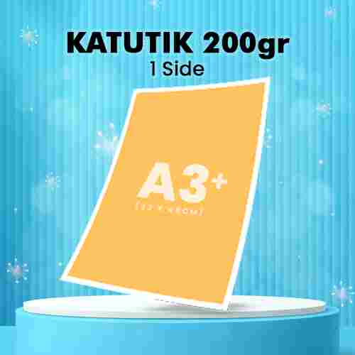 Karton Katutik White 200gr (1 Side)