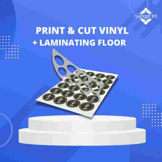 Print & Cut Vinyl + Laminating Floor