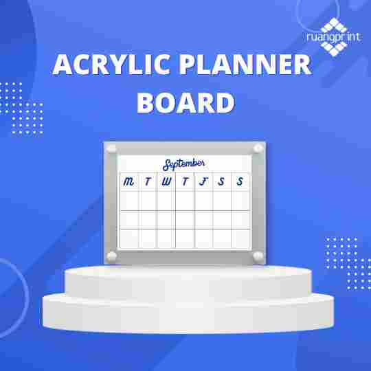 Acrylic Planner Board  A5