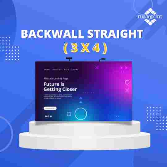 Backwall Straight 3x4