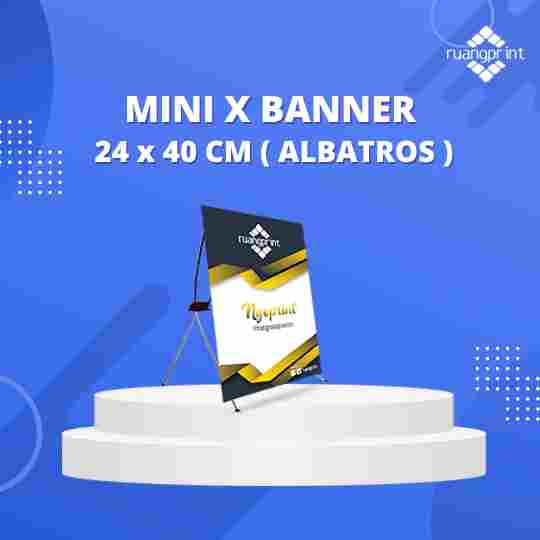 Mini X Banner 24 x 40 cm (Albatros)