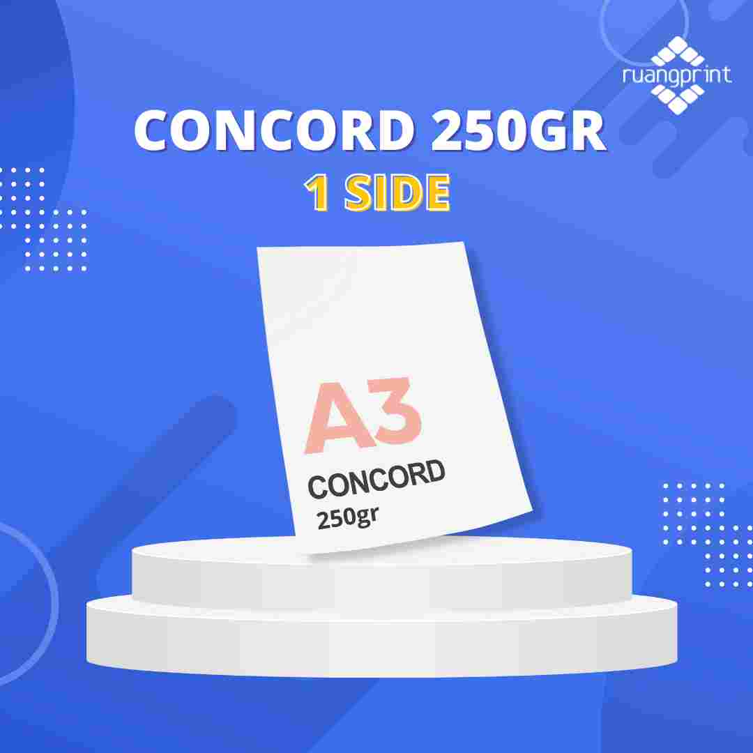 Concord 250gr (1 Side)