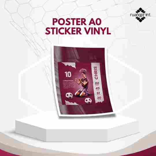 POSTER A0 Sticker Vinyl